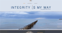 Desktop Screenshot of integrityismyway.org